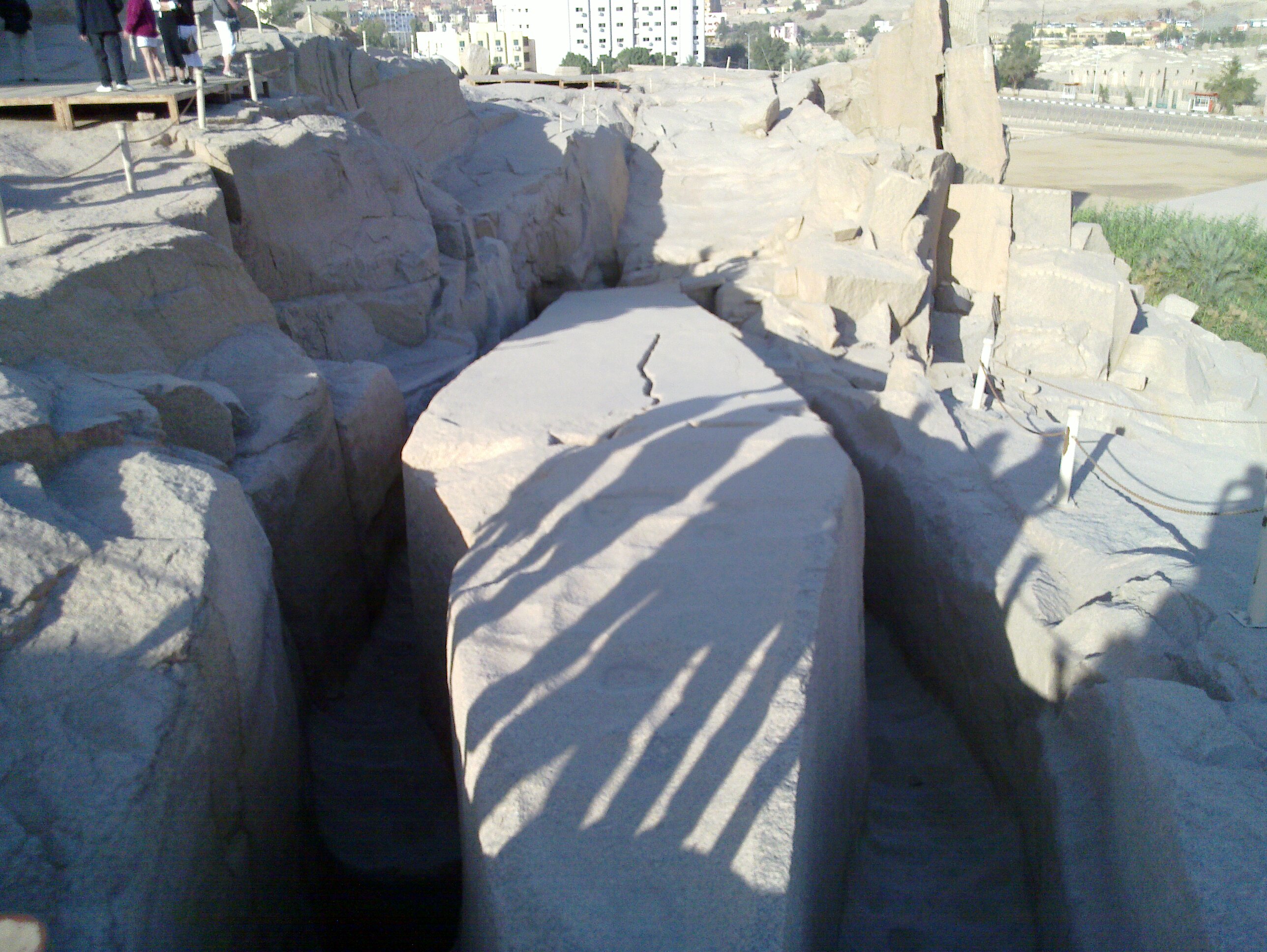 unvollendeter Obelisk in Assuan
