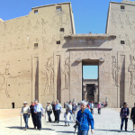 Pylon des Tempels von Edfu